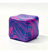 Squishies Stress Cube Toys,Adults Squishies Anxiety Relief Maltose Ball,Large Veined Ice Cube Squ...