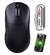 ATTACK SHARK X8 Ultimate PAW3950MAX 8K 42K DPI Sensor,Nordic 54L15 MCU Wireless Gaming Mouse