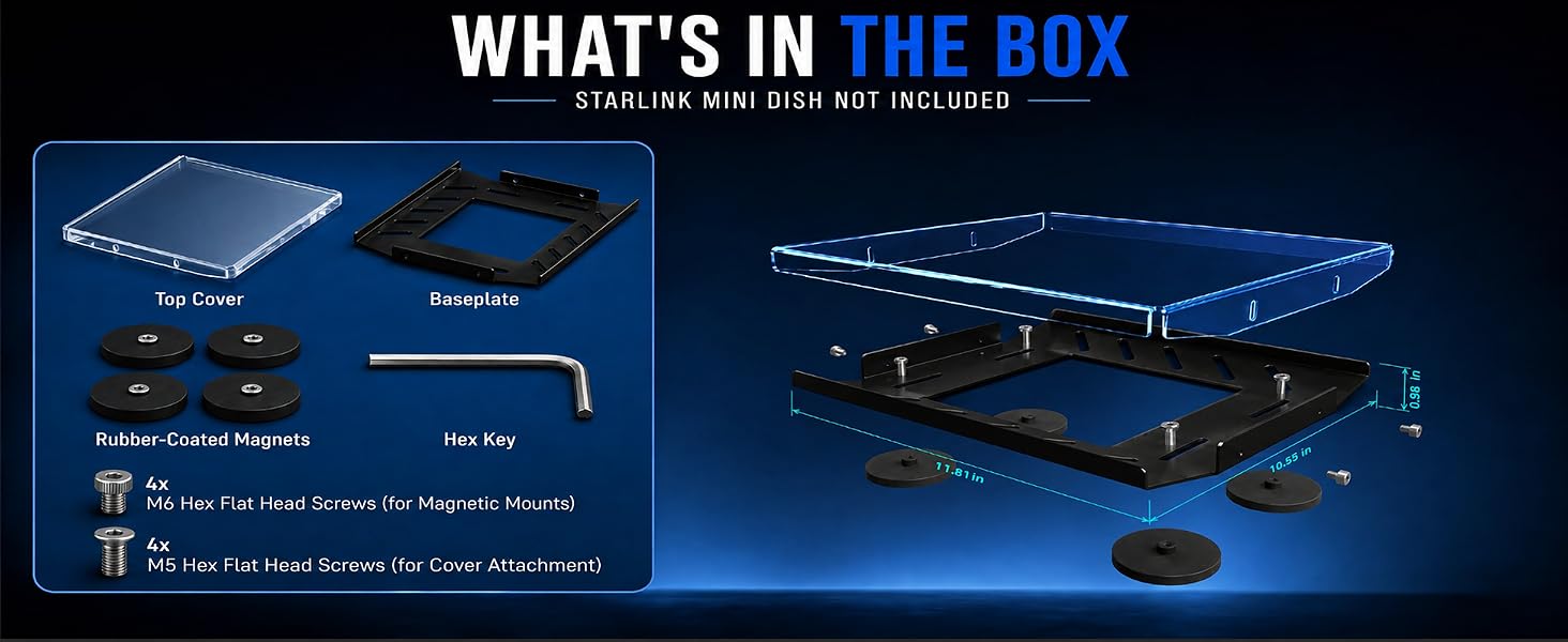 starlink magnetic mount