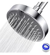 Nuodan High Pressure Shower Head - 5 Spray Modes Powerful Pressure Boosting Showerhead For Bathro...