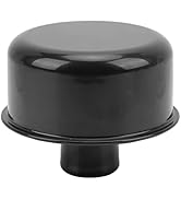 Camrusic Valve Cover Breather, Round Push in Breather Valve Cover Breathers Replacement for SBC B...
