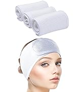 Sinland Facial Spa Headband For Washing Makeup Cosmetic Shower Soft Women Hair Band 3 Pack