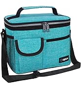 OPUX Insulated Lunch Box for Men Women, Leakproof Thermal Lunch Bag Cooler Work Office School, So...