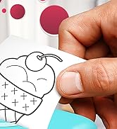 Sticker Printer Machine - Mini Sticker Printer Inkless Sticker Printer Portable Mini Printer Stic...