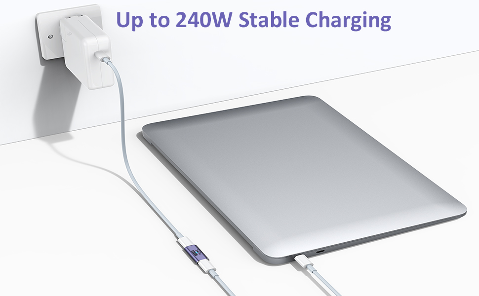 USB C female to female adapter 240w