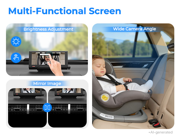 BABY CAR MONITOR CAMERA