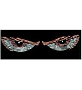 MOXRUQ 2 PCS Led Devil Eyes Lights, 23.6" x 4.7" Flexible Led Display Devil Eyes Light for Windsh...
