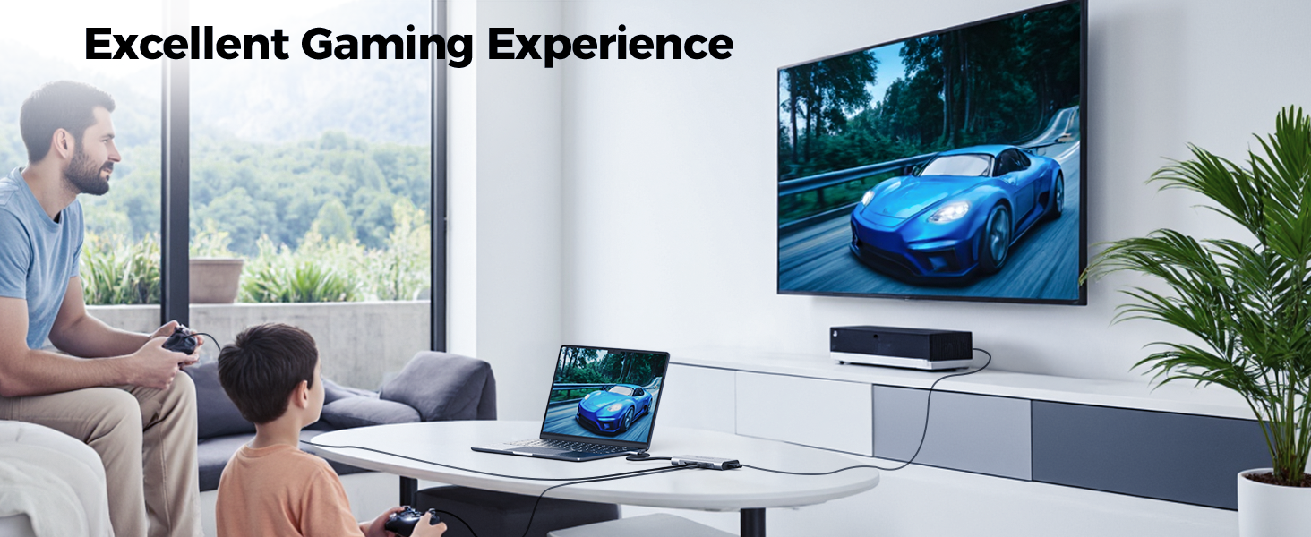 USB C to HDMI Hub Dongle for game