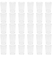 Abaodam Miniature Cups 30Pcs 1/12 Drinking Glasses Plastic Tumbler Mini Water Tea Cups Tiny Mugs ...
