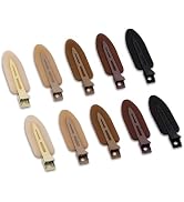 Cptots 10 Pcs Creaseless No Crease No Bend Flat Hair Clips For Styling Non Slip Makeup Clips For ...
