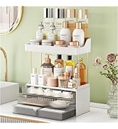 3 Drawers Bathroom Counter Organizer, 5 Tier Makeup Organizer, Versatile Perfume Organizer, Ideal...