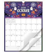 2026 Calendar - JAN 2026 - DEC 2026, Wall Calendar, 12 Monthly, Calendar 2026, 14.6" x 11.4", Wal...