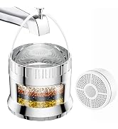 JDO Bath Filter for Tub Faucet - Upgraded 3000 Gallon Bathtub Water Filter | Chrome Bath Tub Hard...