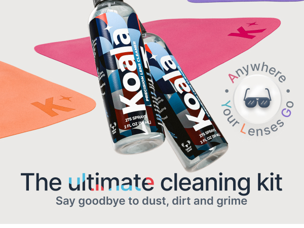 koala kleaner lens cleaner cleaning solution glasses screen camera lenses