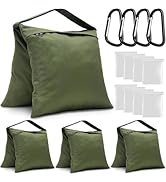 Aimosen 4 Packs Empty Military Green Tool Bags