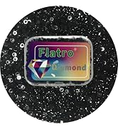 Diamond Art Beads, Round Flat Bottom Black Resin Drills for Diamonds Painting Accessories, Replac...