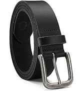 CHAOREN Mens Belts Leather - 35mm Genuine Leather Belt for Jeans - Men Gift for Casual Dress