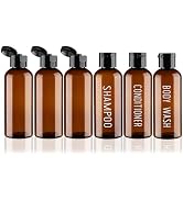 Wowang 6 Pack Travel Bottles for Toiletries 3.4oz TSA Approved Travel Shampoo and Conditioner Bot...