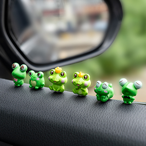 car frog decor