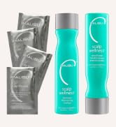 Malibu C Scalp Wellness Collection - Soothing Shampoo and Conditioner Hair Care Set for Dry