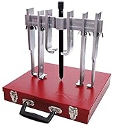 URREA 10-Ton Straight Jaw Puller Set - 12-Peice Mechanical Gear Puller with Interchangable Jaws &...