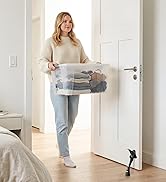 Gotega Door Stopper, 4 Packs Kickdown Door Stop with One Touch Adjustable Height and Rubber Tip 4...