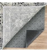 LINLA Dual Surface Felt+Rubber Non-Slip Rug Pad, 2'x3', 1/4" Thick, Strong Grip Cushioning Suppor...