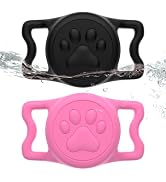 ZiperTag for Airtag Dog Collar Holder, Dog Airtag Holder Waterproof, Lightweight & Soft Silicone ...