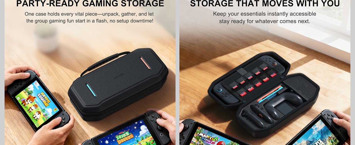juspro carrying case for switch 2