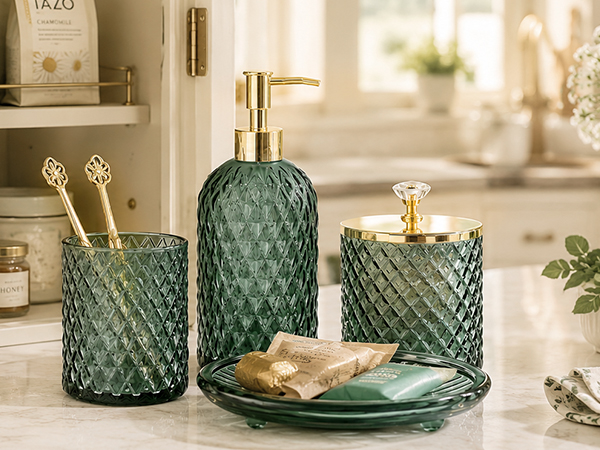sage green bathroom decor