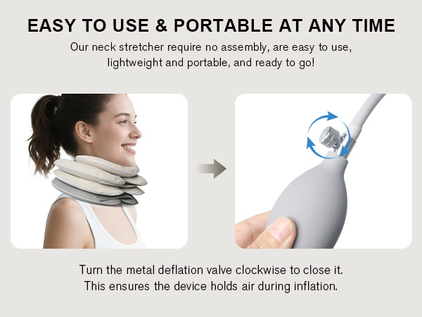 inflatable neck stretcher