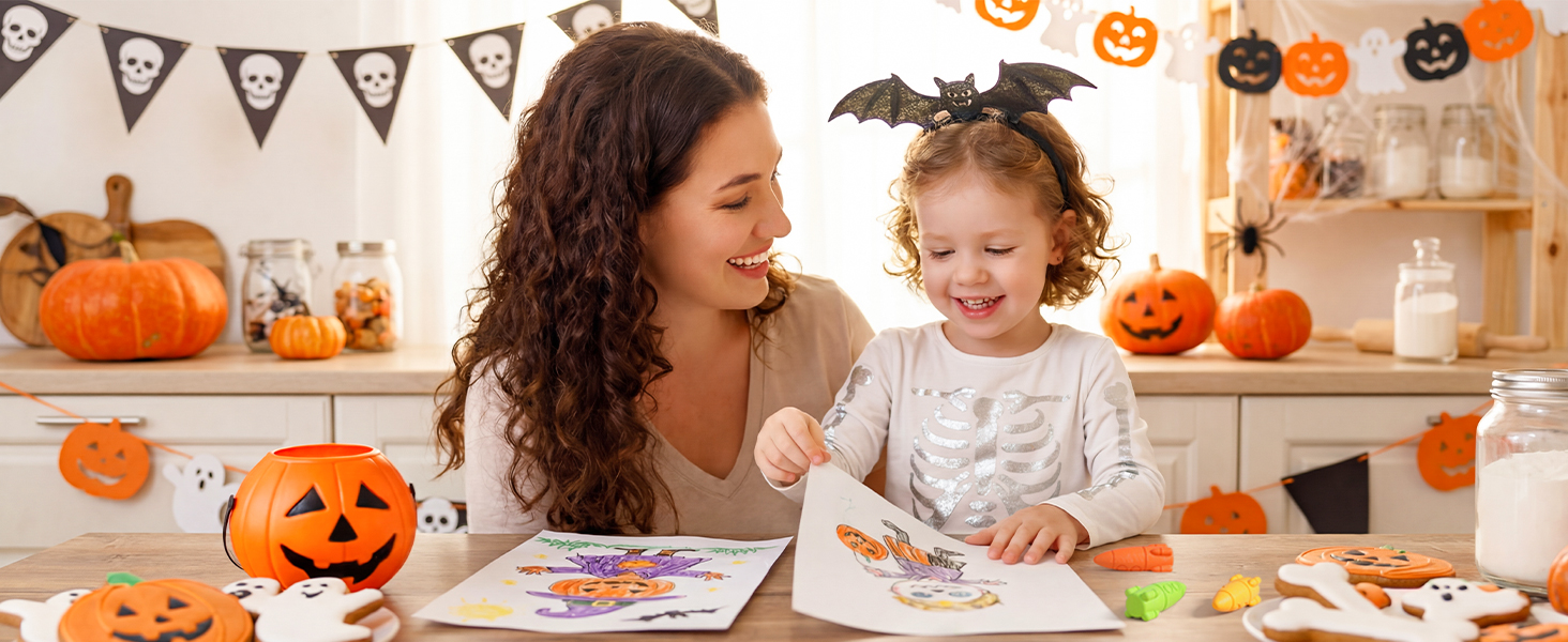 halloween crayons