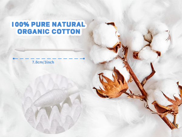 Pointed Tip Cotton Swabs