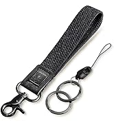 Fishent Braided Wristlet Keychain, Cute Wrist Lanyards for Keys, Upgraded Stretchy Key Chain Hold...