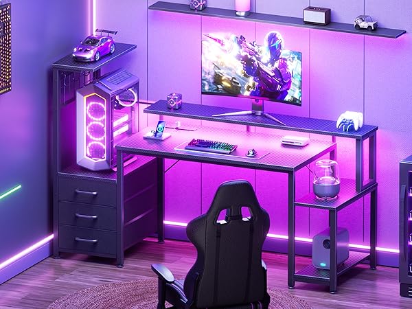 PC gaming desk