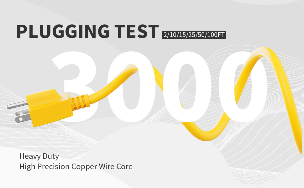 outdoor extension cord with multiple outlets waterproof 15a extension cord