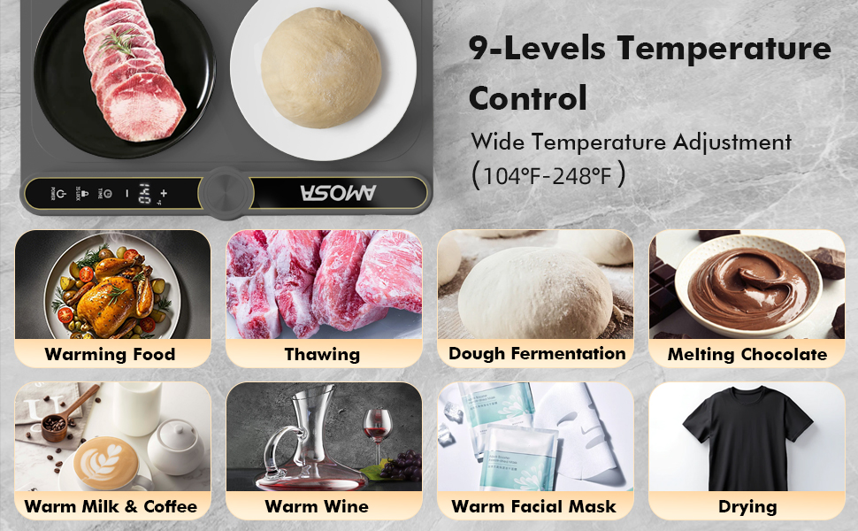 kitchen heating pad to keep food warm