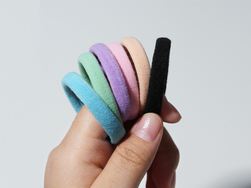 cotton hair ties