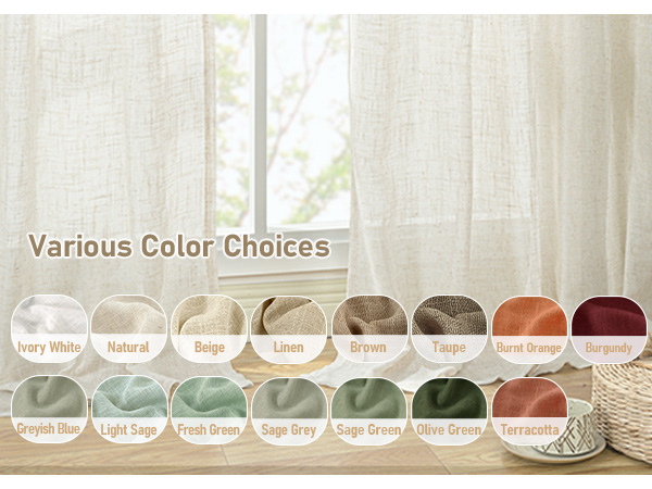 various color choices