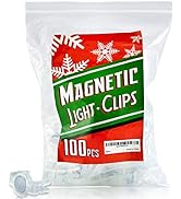 Signs Authority Extra Strong Magnetic Christmas Light Clips Magnet Clips for C9 Sockets, Weather-...