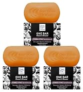 ONE Bar Stimulating Sandalwood 3 Pack - Shave, Shower, Shampoo, face, beard, body, hair/scalp, Su...