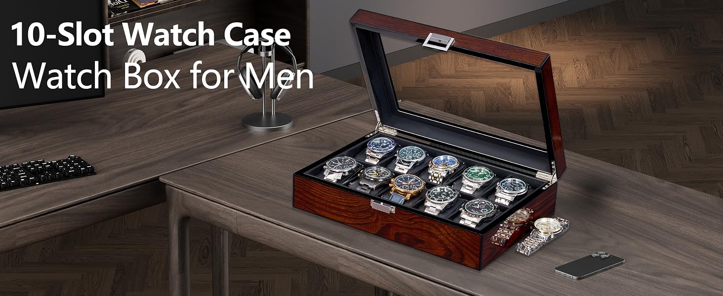watch case watch box watch cases for men watch travel case mens jewelry box watch box for men