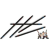 Rack-A-Tiers #2 Blue Phillips and #2 Red Robertson Square Red Double Ended Impact Bits - 6-inch L...