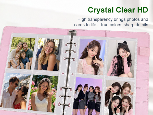 Ultra-Clear photo sleeves