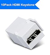10pack hdmi keystone