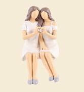 XMGZQ Friend Birthday Gifts for Women: Unique Sisters Friendship Resin Figurines Statue - Sister ...