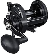 Sougayilang Conventional Reel Trolling Fishing Reel Powerful Drag Fishing Reel for Saltwater Big ...