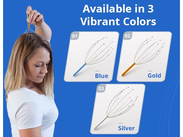 head massager scalp stress relax, head massager scalp, headscratchermassager, handy head massager