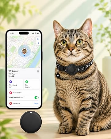 Pet Tracker,GPS Collar for Cats