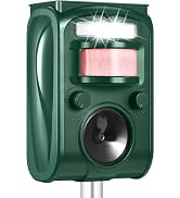 Letyet Cat Repeller Outdoor - Ultrasonic Animal Repeller Solar Powered - Waterproof Squirrel Repe...